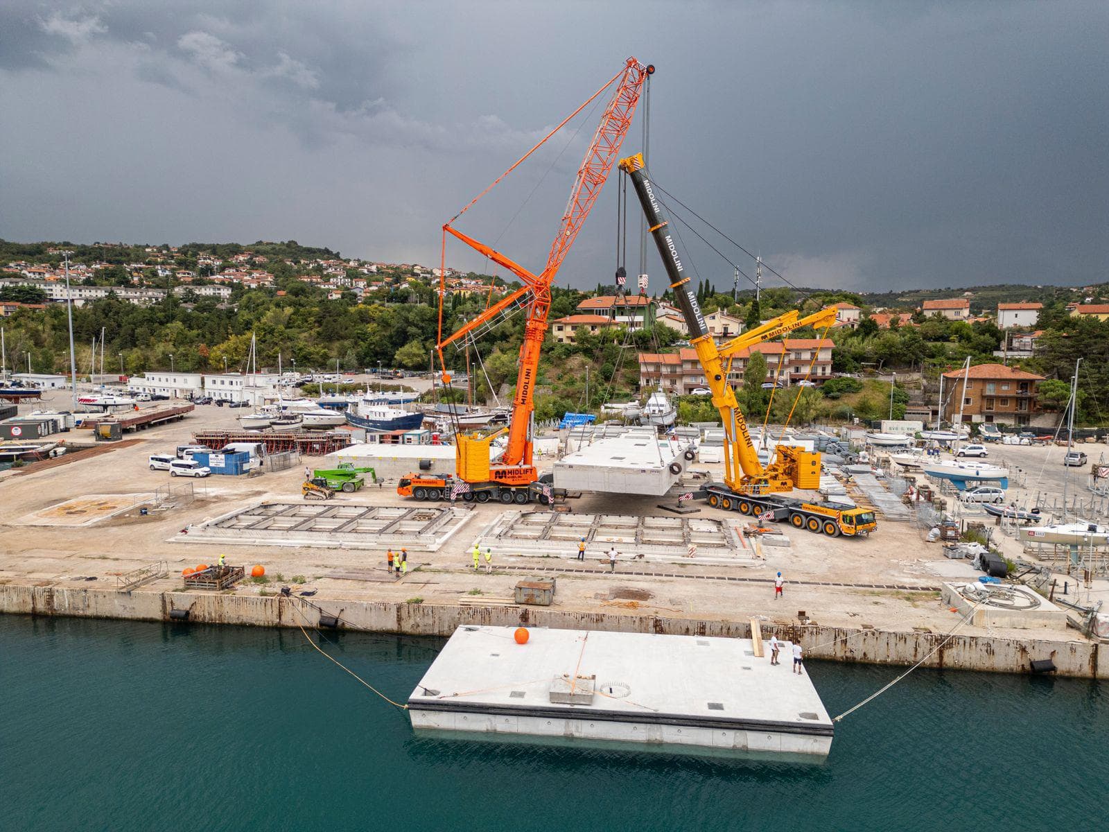 Cantiere C.G.F. Srl — lavori di ingegneria civile e marittima